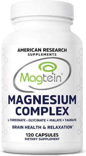 Complexe de Magnésium L-Thréonate American Research Supplements vue avant avec étiquette