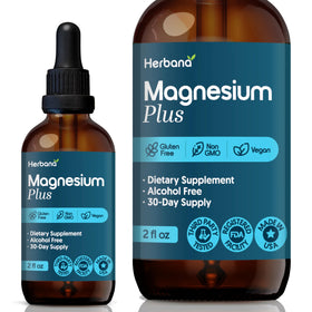Complexe de Magnésium Liquide HERBANA 60 ml vue avant