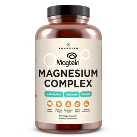 Complexe de magnésium Magtein AMANDEAN 90 capsules vue de face