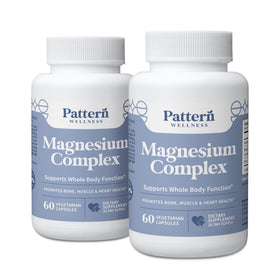 Complexe de Magnésium Pattern Wellness 120 capsules végétales vue avant