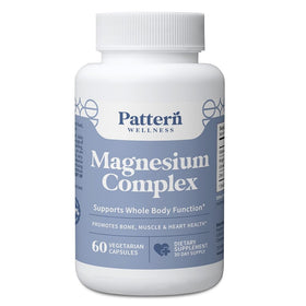 Complexe de Magnésium Pattern Wellness 60 capsules végétales, vue de face