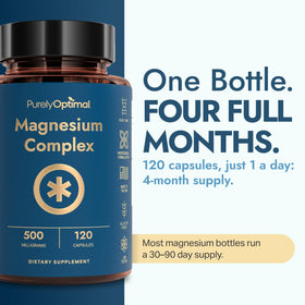 Complexe de Magnésium Purely Optimal avec d'autres compléments alimentaires