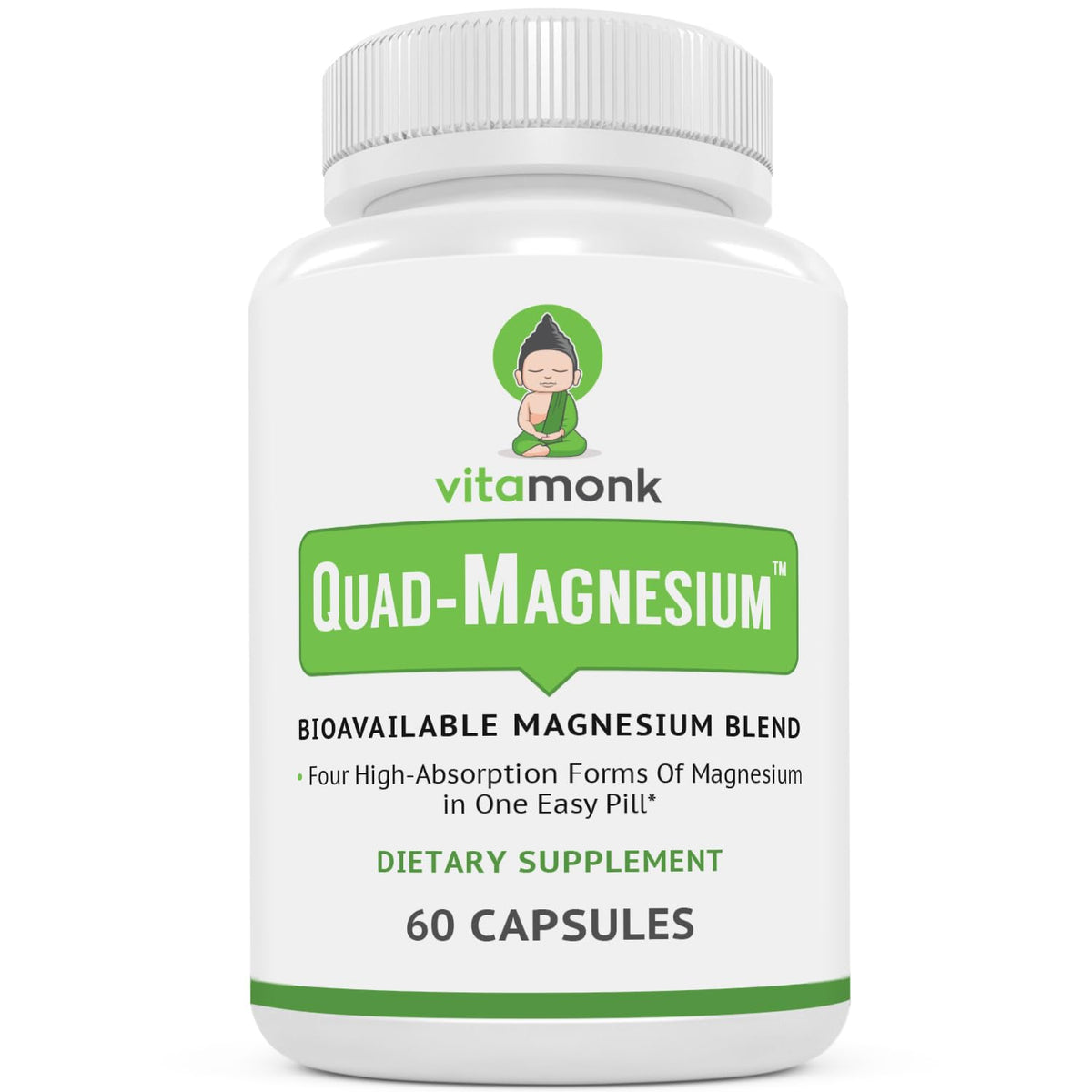 Complexe de magnésium VitaMonk 68g vue avant