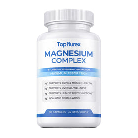 Complexe de Magnésium wuliao 1000mg vue avant avec capsules