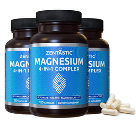 Complexe de Magnésium Zentastic 360 capsules vue de face