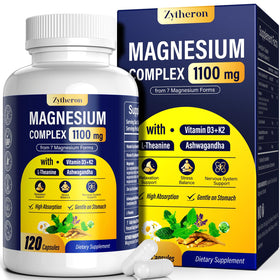 Complexe de magnésium Zytheron 1100mg 120 capsules vue de face