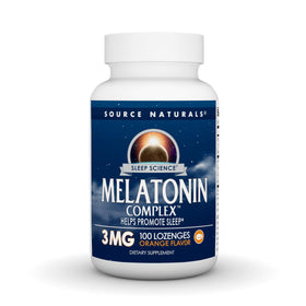 Complexe de Mélatonine Source Naturals 3 mg - emballage avant