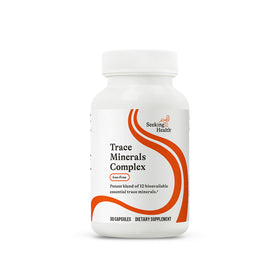 Complexe de Minéraux Trace Seeking Health - Boîte de 30 capsules