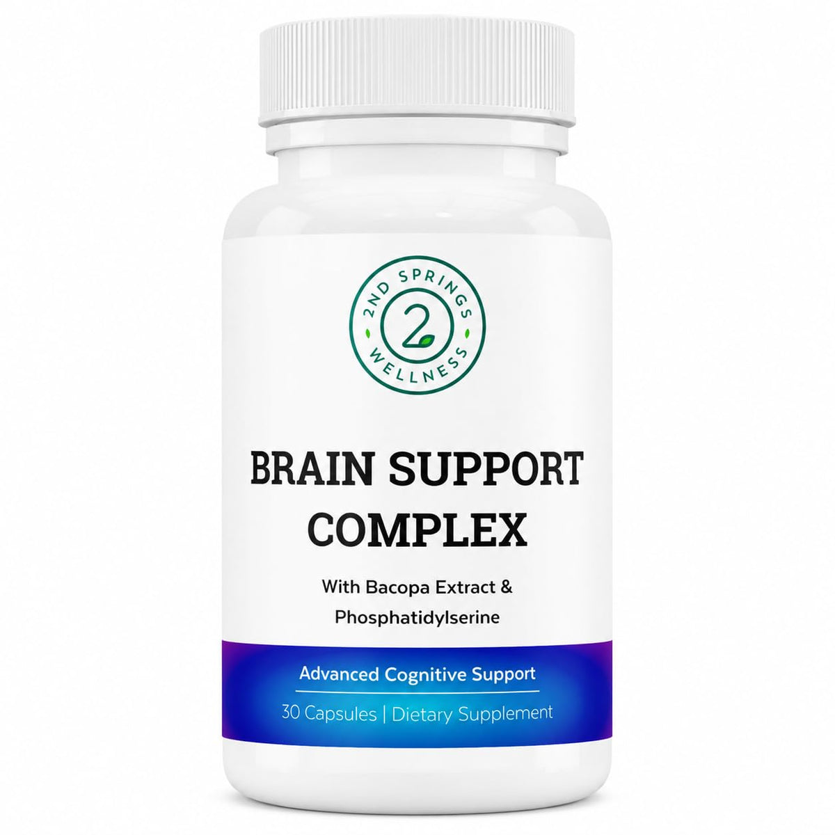 Complexe de Soutien Cérébral 2nd Springs Ginkgo Biloba 50g vue avant