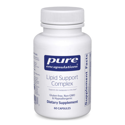 Complexe de Soutien Lipidique Pure Encapsulations 60 capsules avant