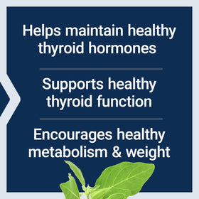 Complexe de Soutien Thyroïdien Life Extension 60 capsules avec ingrédients