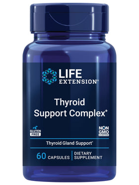 Complexe de Soutien Thyroïdien Life Extension 60 capsules vue de face