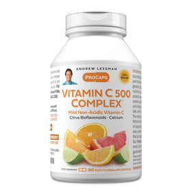 Complexe de Vitamine C 500 d'ANDREW LESSMAN, vue de face