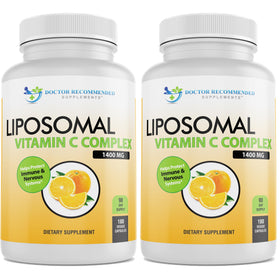 Complexe de Vitamine C Liposomale 1400mg - Bouteille avant