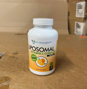 Complexe de Vitamine C Liposomale 1400mg - Vue de l'étiquette