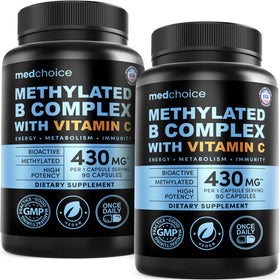 Complexe de Vitamines B 9-en-1 MEDCHOICE gélules vue avant