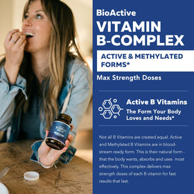 Complexe de Vitamines B Actives Triquetra Health côté