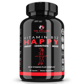 Complexe de Vitamines B12 2000 mcg de THE ENCLARE NUTRITION, vue avant