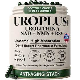 Complexe Liposomal Urolithin A 1250mg Plus+Ultra, vue avant