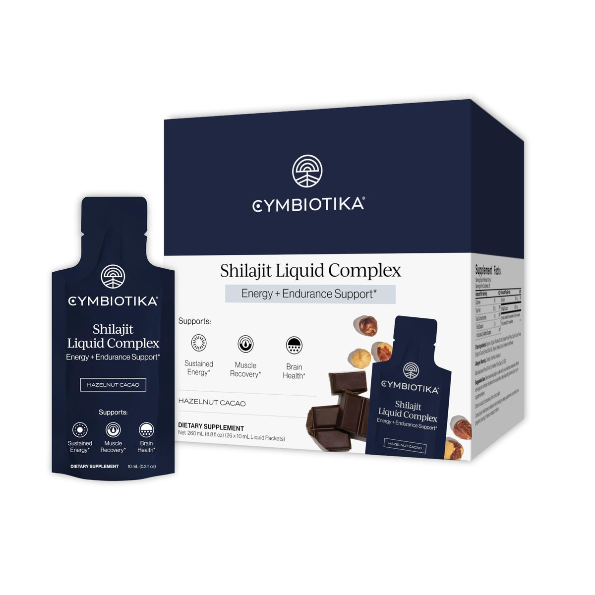 Complexe liquide Shilajit CYMBIOTIKA sachets individuels