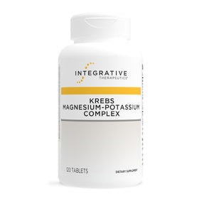 Complexe Magnésium Potassium d'Integrative Therapeutics, 120 comprimés, vue de face