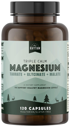Complexe Magnésium Triple Calm Natural Rhythm 150mg 120 capsules vue avant