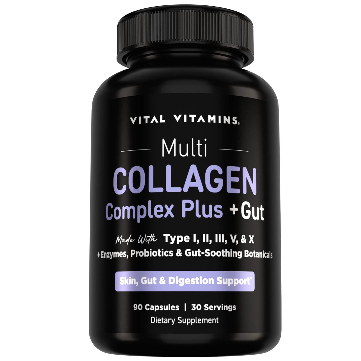 Complexe Multi-Collagène Vital Vitamins 100g vue de face