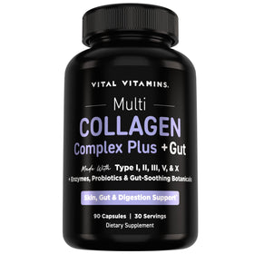 Complexe Multi-Collagène Vital Vitamins 100g vue de face