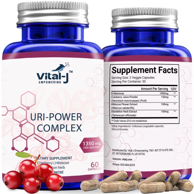 Complexe URI 4-en-1 Vital-J 1350mg vue de face