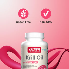 Composition d'huile de krill Jarrow Formulas en détail