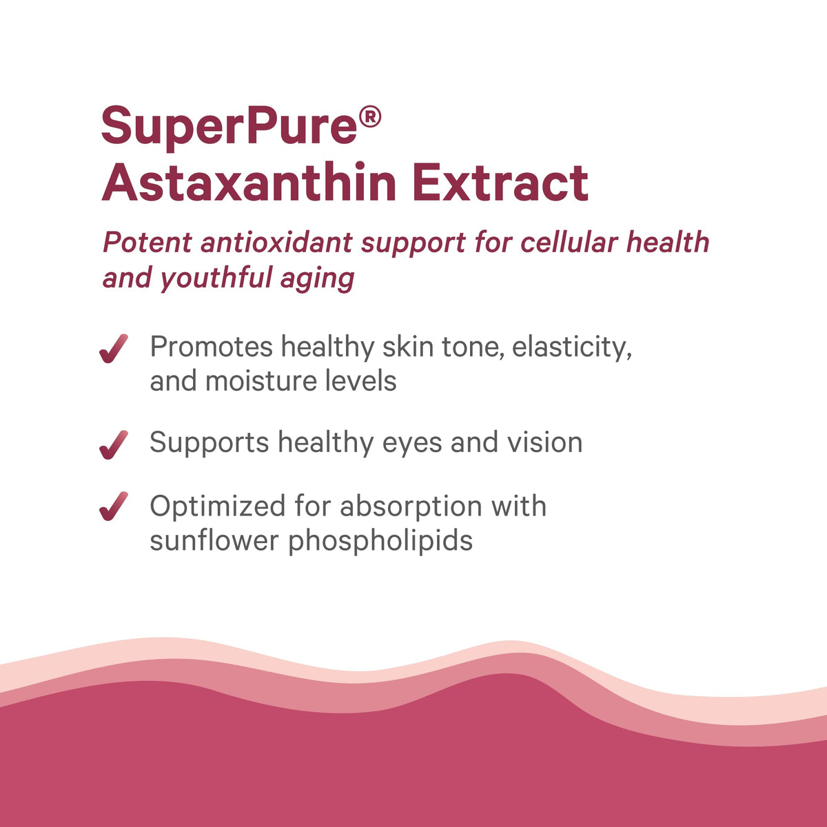 Composition de l'astaxanthin biologique dans une capsule