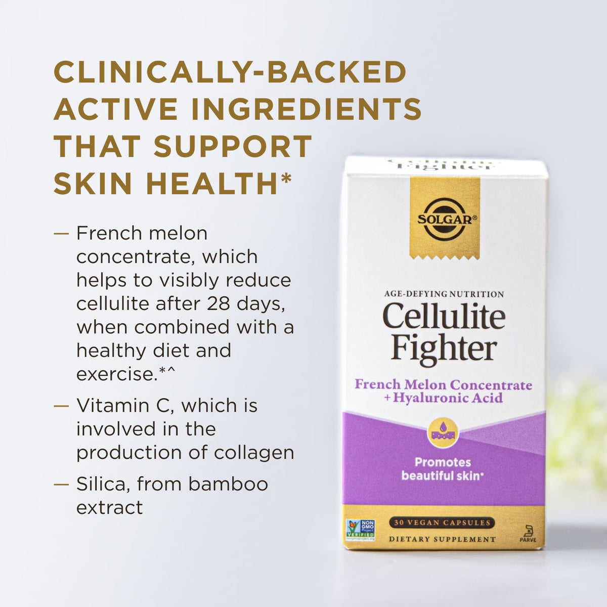 Composition de Solgar Cellulite Fighter 120g