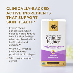 Composition de Solgar Cellulite Fighter 120g