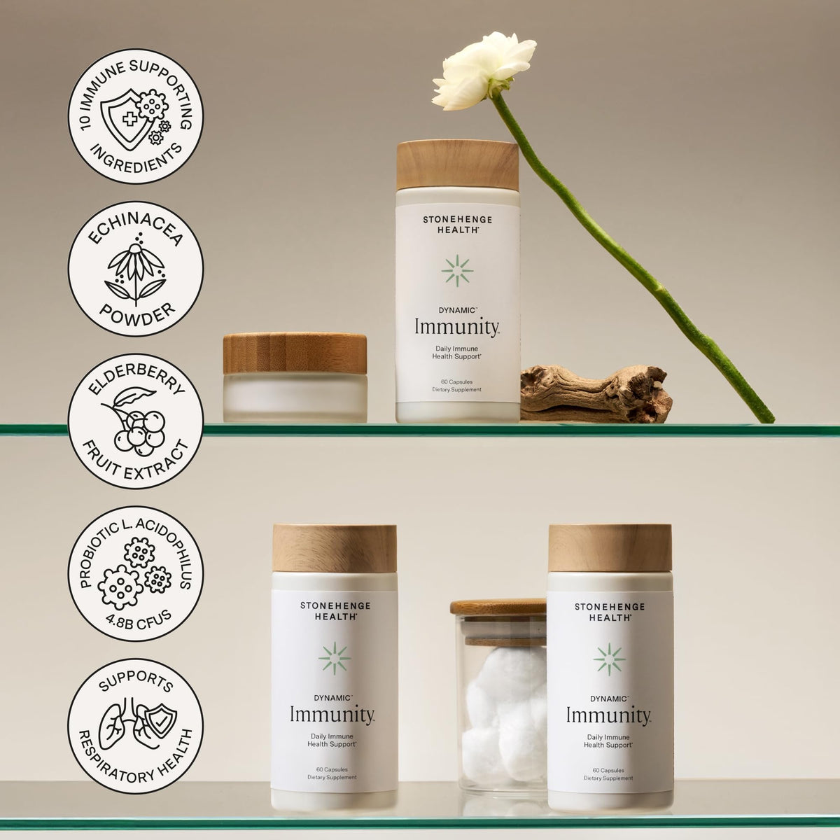 Composition de Stonehenge Health Complément Alimentaire 10-en-1