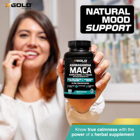 Composition de X Gold Health avec focus sur l'étiquette