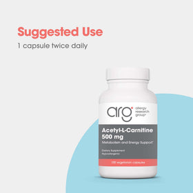 Composition des capsules d'Acétyl L-Carnitine