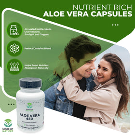 Composition des capsules d'Aloe Vera Bio en détail