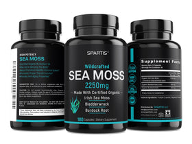 Composition des capsules de mousse maritime bio SPARTIS