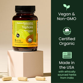 Composition des capsules de Triphala Herb Pharm