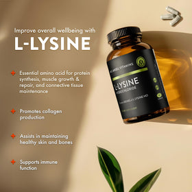 Composition des capsules L-Lysine de Mt. Angel Vitamins