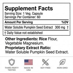 Composition des capsules végétariennes Blue Organix