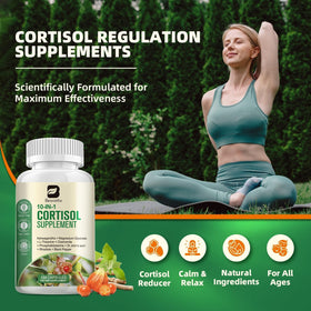 Composition des compléments B BEWORTHS Cortisol