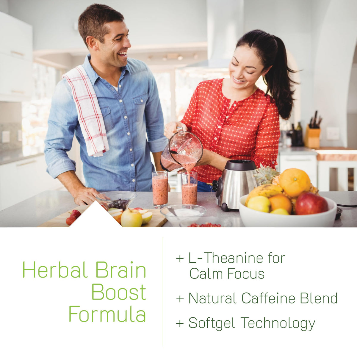 Composition des gélules Irwin Naturals Brain Awake