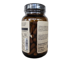 Composition des gélules ISHA Curcuma sur fond neutre