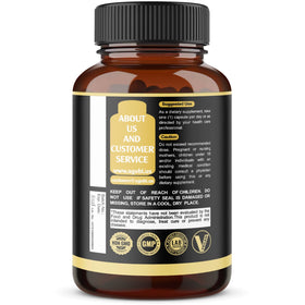 Composition des gélules Saw Palmetto agobi sur une table