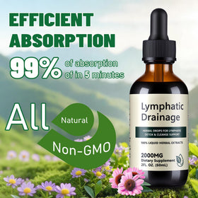 Composition des Gouttes de Drainage Lymphatique Wacipek avec des herbes