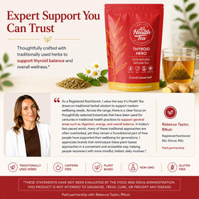 Composition des herbes dans le Thé Herbal Thyroid Hero