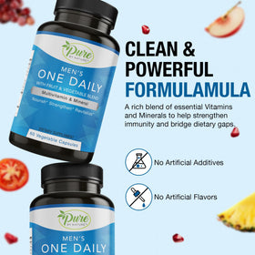 Composition des ingrédients de Pure By Nature Multivitamine pour Hommes
