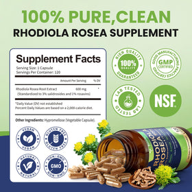 Composition détaillée de Totaria Rhodiola Rosea