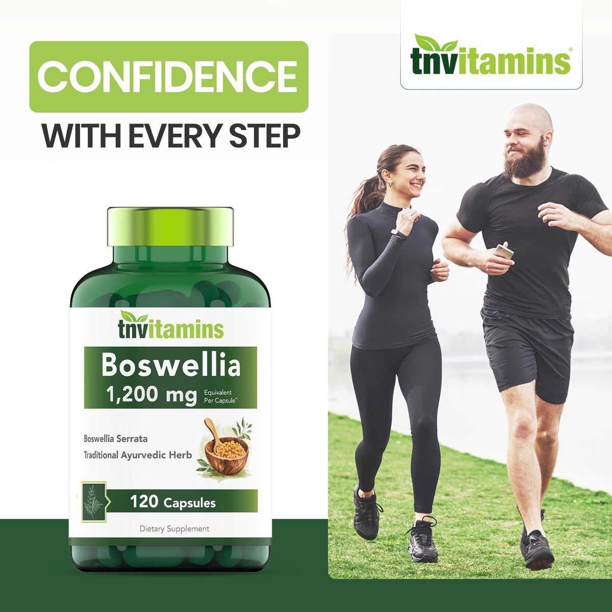 Composition et ingrédients d'extrait de Boswellia tnvitamins